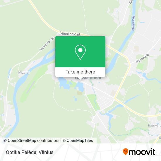 Карта Optika Pelėda