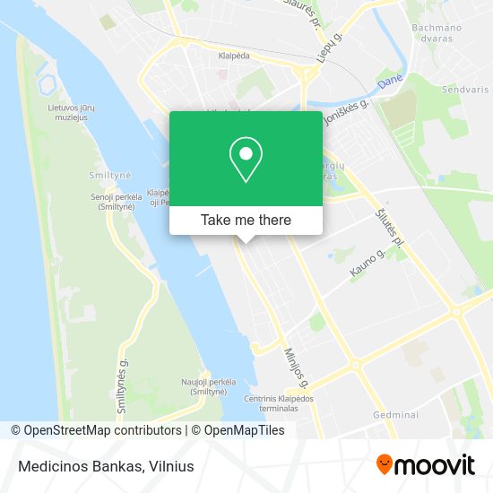 Карта Medicinos Bankas