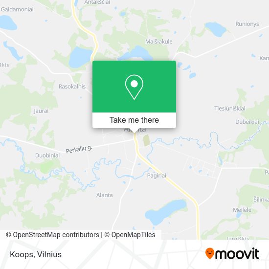 Карта Koops