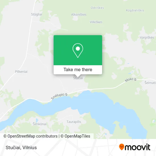 Карта Stučiai