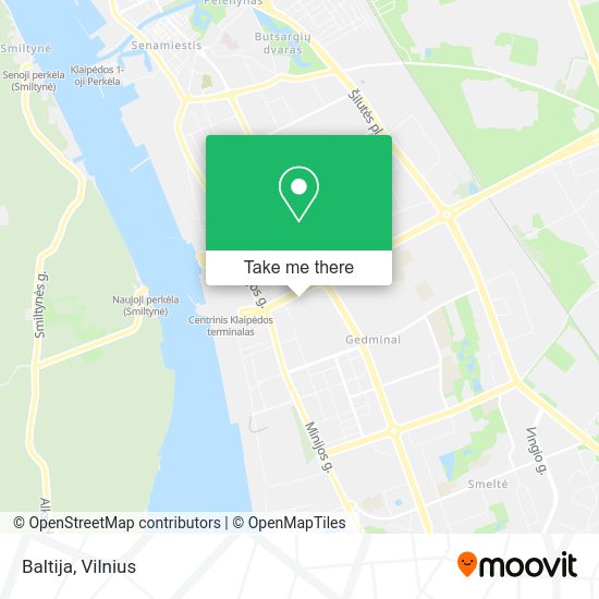 Карта Baltija