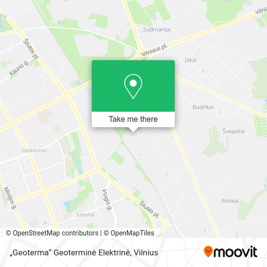 Карта „Geoterma“ Geoterminė Elektrinė