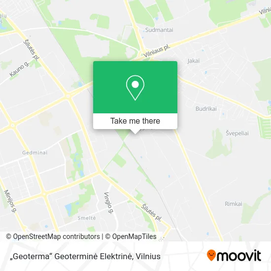 Карта „Geoterma“ Geoterminė Elektrinė