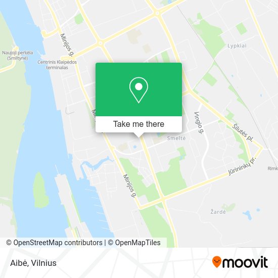 Карта Aibė