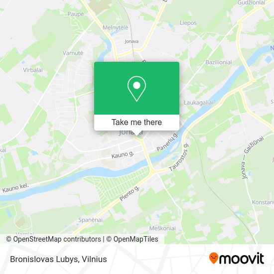 Карта Bronislovas Lubys