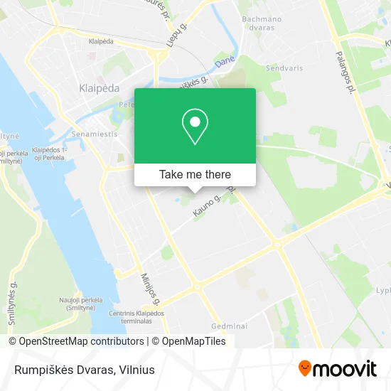 Карта Rumpiškės Dvaras