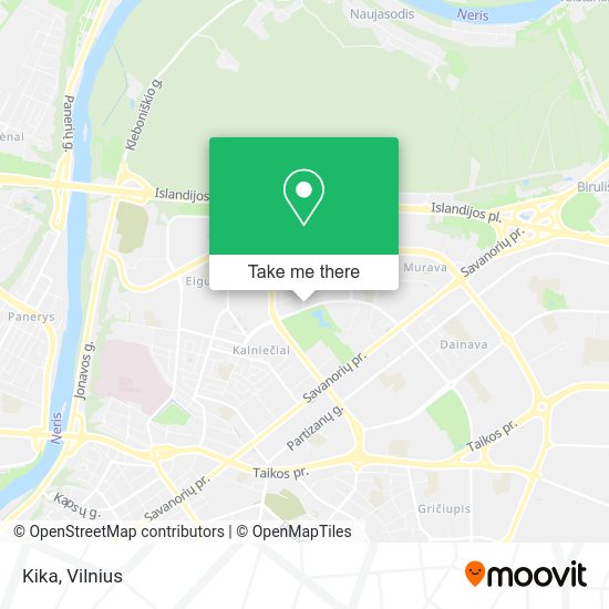 Карта Kika