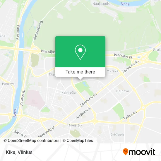 Карта Kika