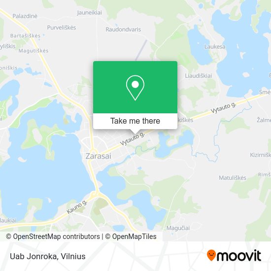 Карта Uab Jonroka