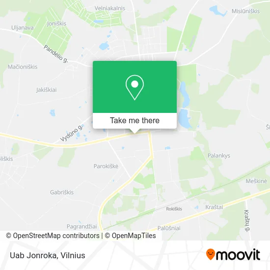 Карта Uab Jonroka