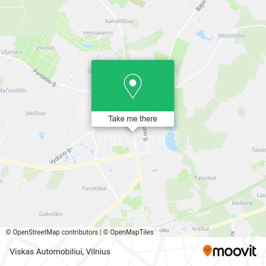 Карта Viskas Automobiliui