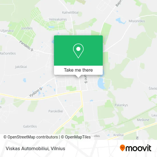 Карта Viskas Automobiliui