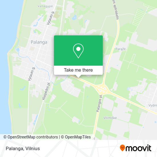 Карта Palanga