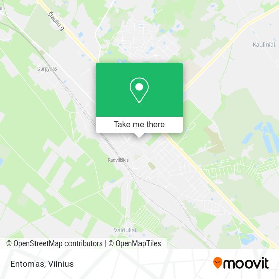Карта Entomas