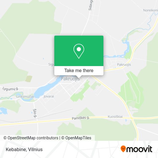 Карта Kebabine