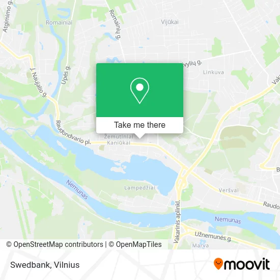 Карта Swedbank