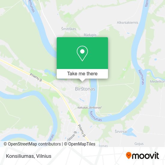 Карта Konsiliumas