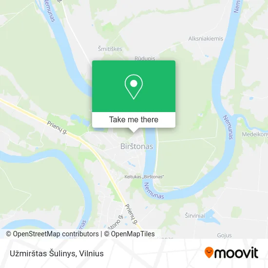 Карта Užmirštas Šulinys