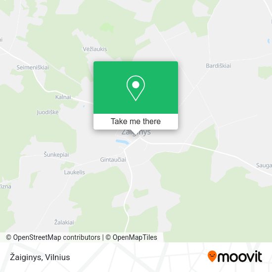 Карта Žaiginys