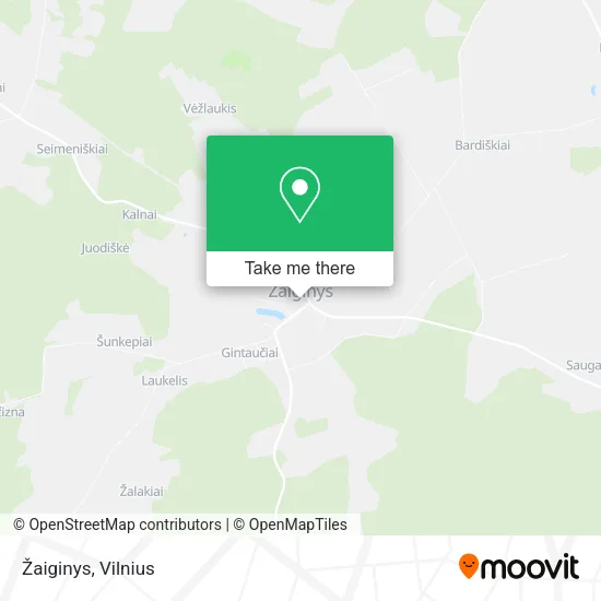Карта Žaiginys