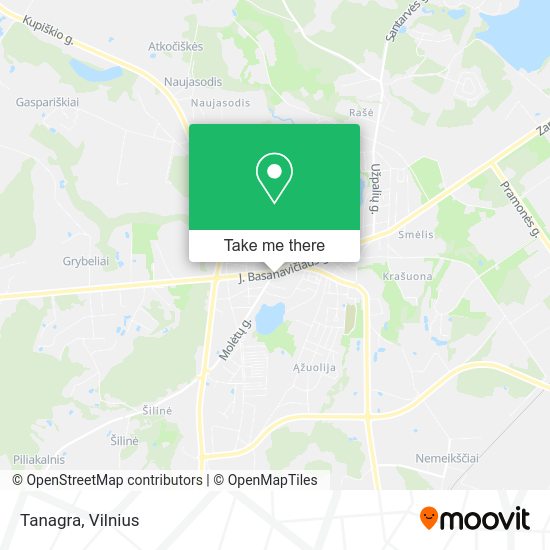 Карта Tanagra