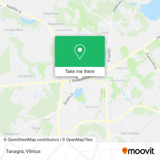 Карта Tanagra