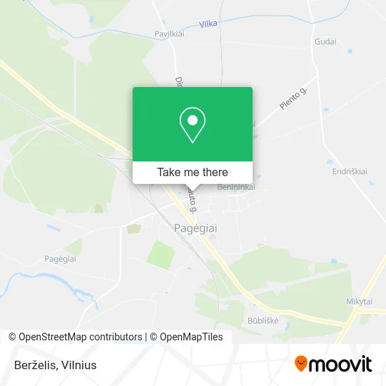 Карта Berželis