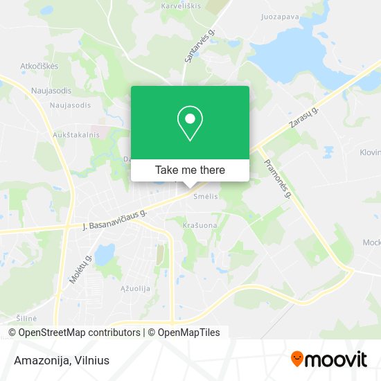 Карта Amazonija