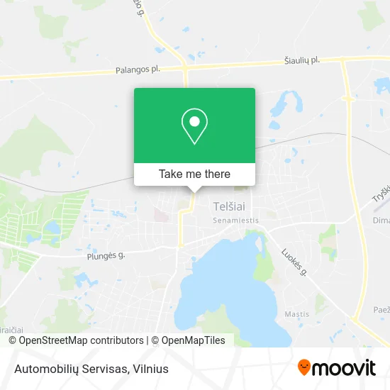 Карта Automobilių Servisas