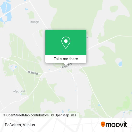 Карта Pößeiten
