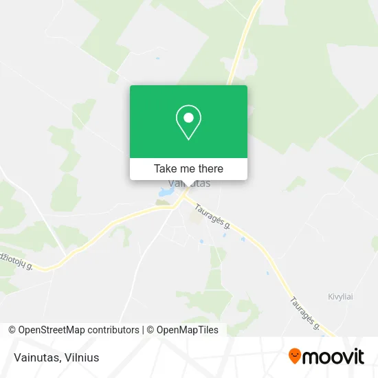 Карта Vainutas