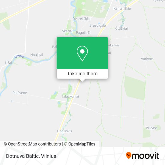 Карта Dotnuva Baltic