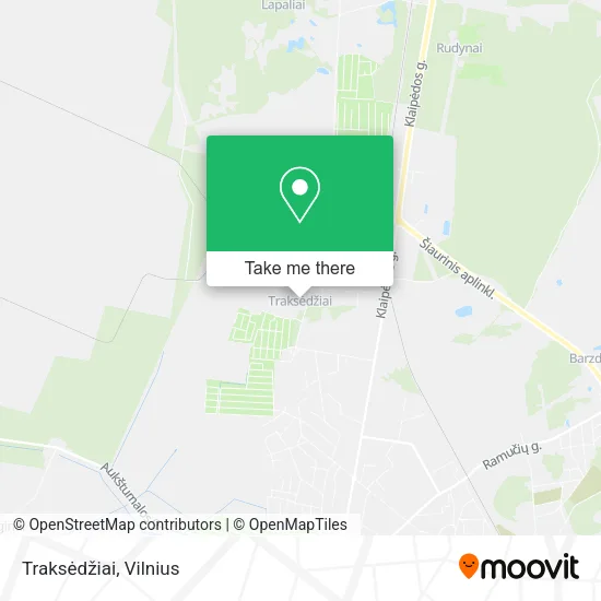 Карта Traksėdžiai