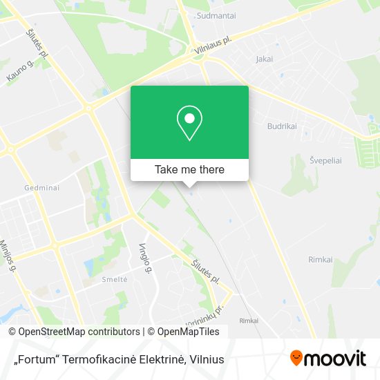 Карта „Fortum“ Termofikacinė Elektrinė