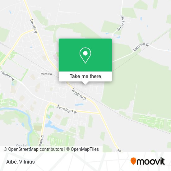 Карта Aibė