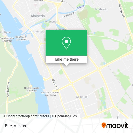 Карта Bitė