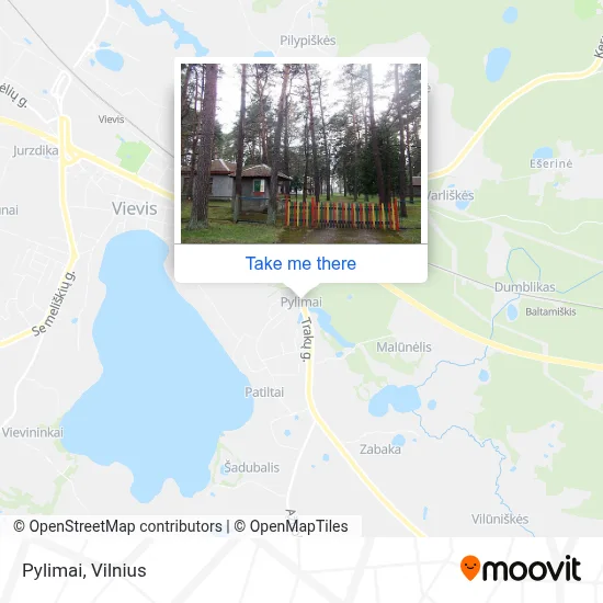 Pylimai map