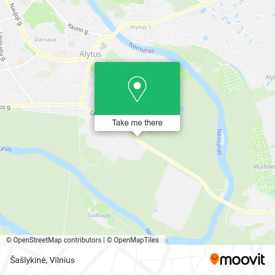 Карта Šašlykinė