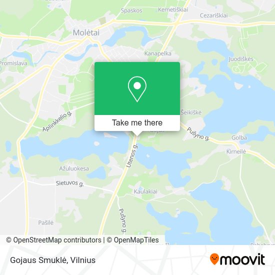 Карта Gojaus Smuklė