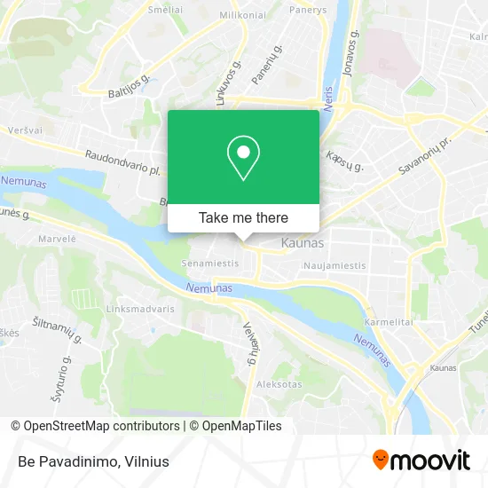 Карта Be Pavadinimo