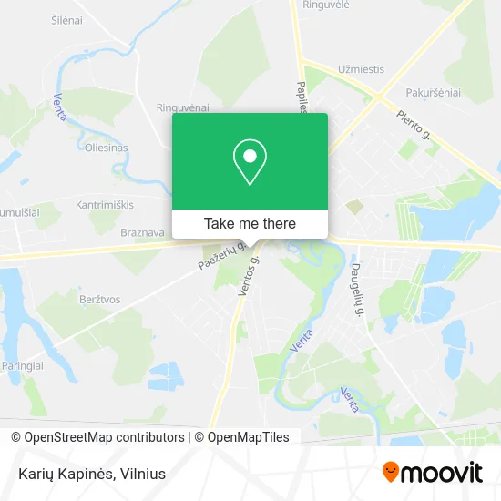 Карта Karių Kapinės