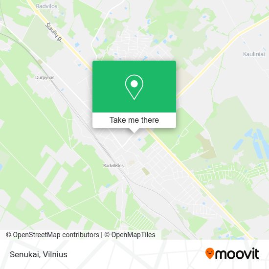 Карта Senukai