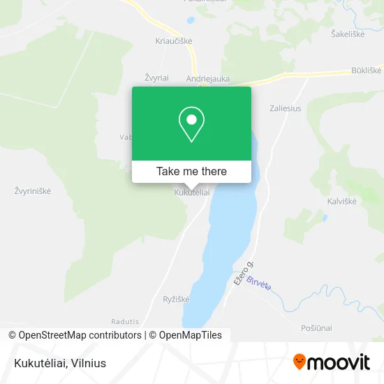 Карта Kukutėliai