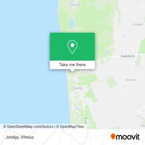 Joldija map