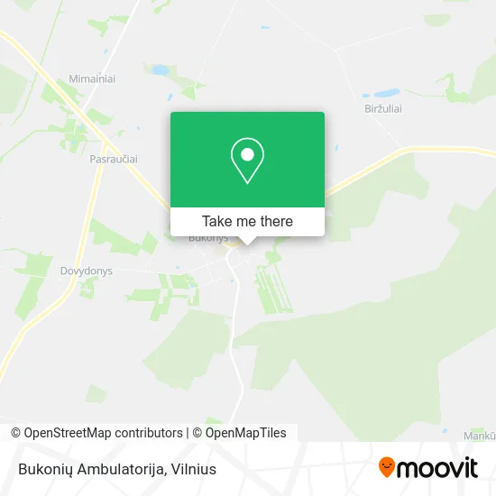 Bukonių Ambulatorija map