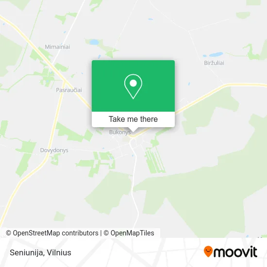 Seniunija map
