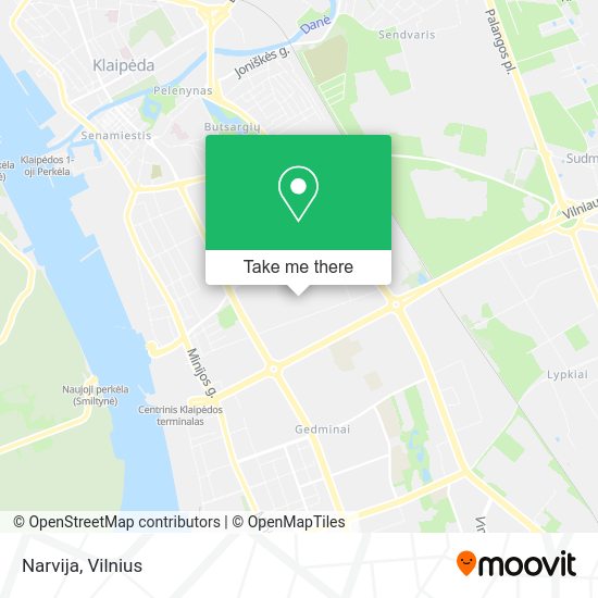 Карта Narvija