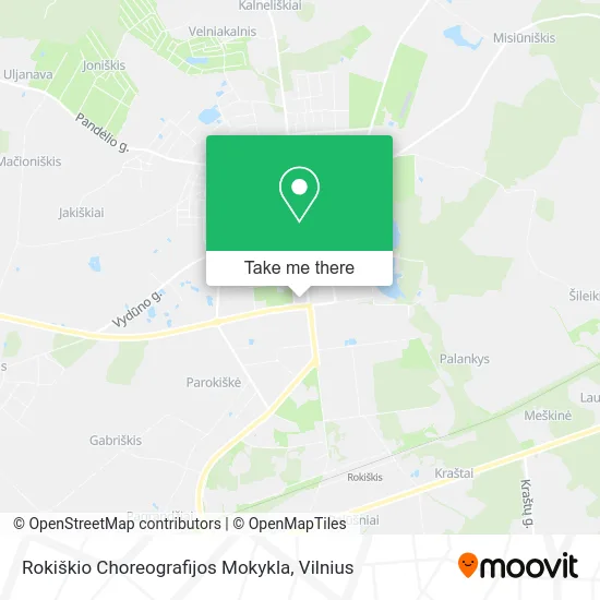 Rokiškio Choreografijos Mokykla map