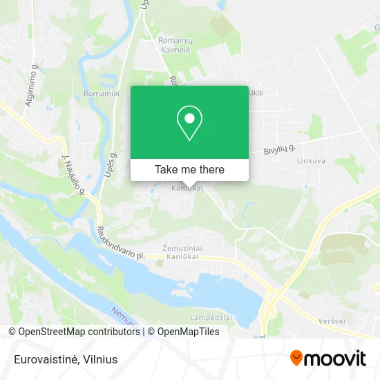 Карта Eurovaistinė
