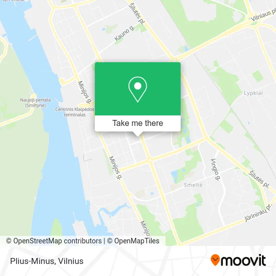 Карта Plius-Minus